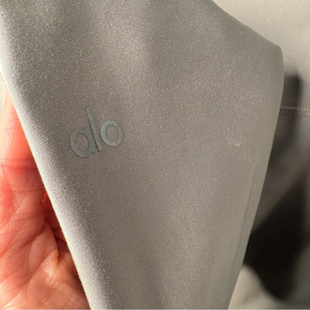 ALO Yoga Women's High-Waist Airlift Legging Gravel Neutral Tan Taupe Size Small - Picture 8 of 11